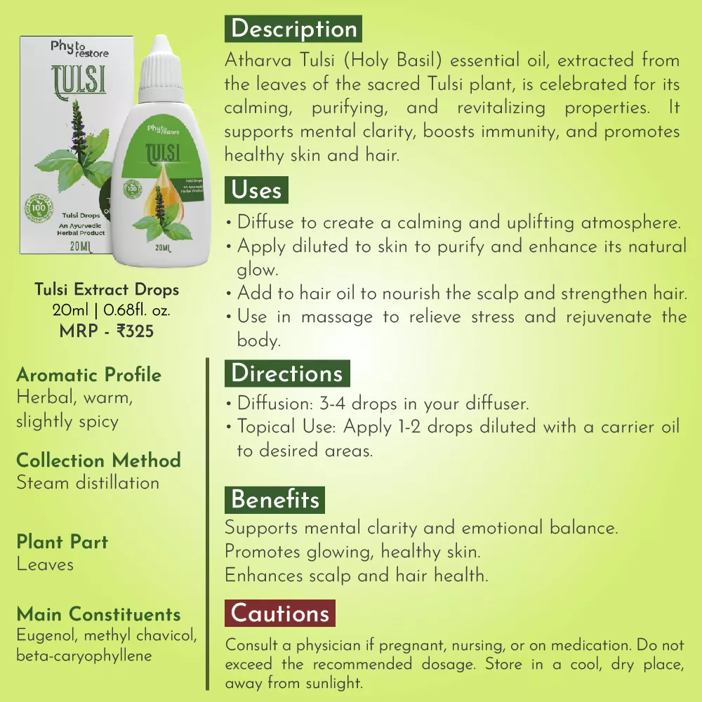 RBV B2B Tulsi Drop(20ml) - 45 Pcs. (SP1482)